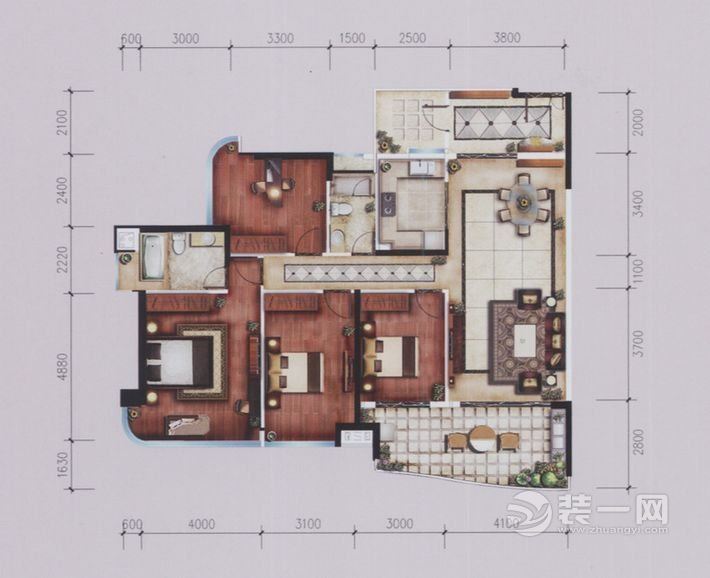 雅居乐剑桥郡户型图